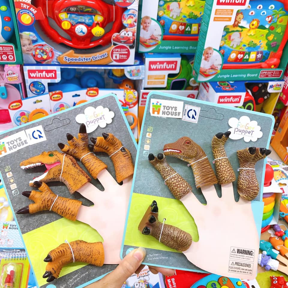 Bộ rối ngón tay finger puppet toyhouse