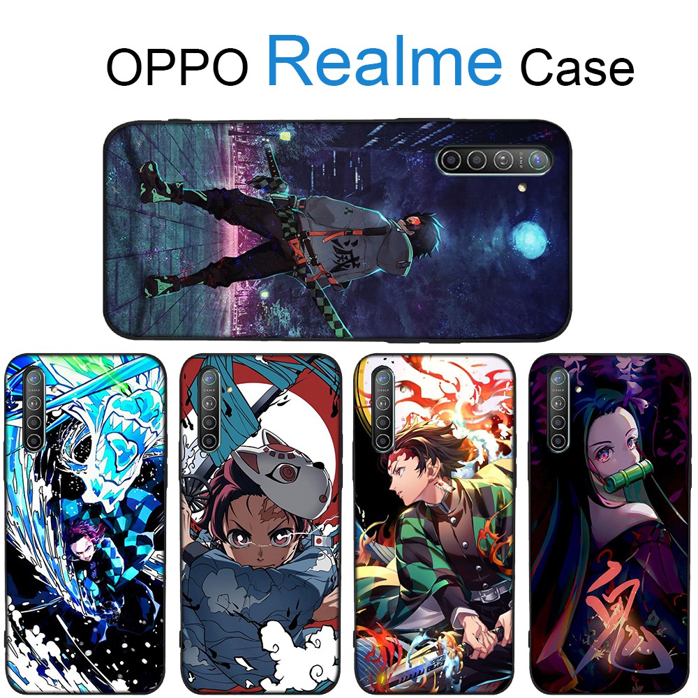Ốp điện thoại silicon mềm in hình anime MD106 cho Realme 6 C3 C2 XT X2 5 Pro Q 5i 5s X Lite 3 2 A5