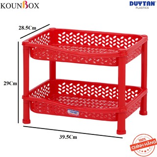 Kệ Nhí 2 Ngăn Duy Tân (39.5 x 28.5 x 29 cm) No.819/2 | Kệ chén 2 Tầng | Kounbox