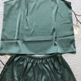 Bộ ngủ lụa hai dây) size M,L, XL, XXL