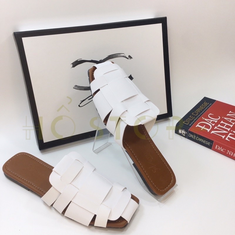 Dép rọ đan dây bít mũi nhiều màu phong cách thời trang năng động bigsize - TTH_SHOES