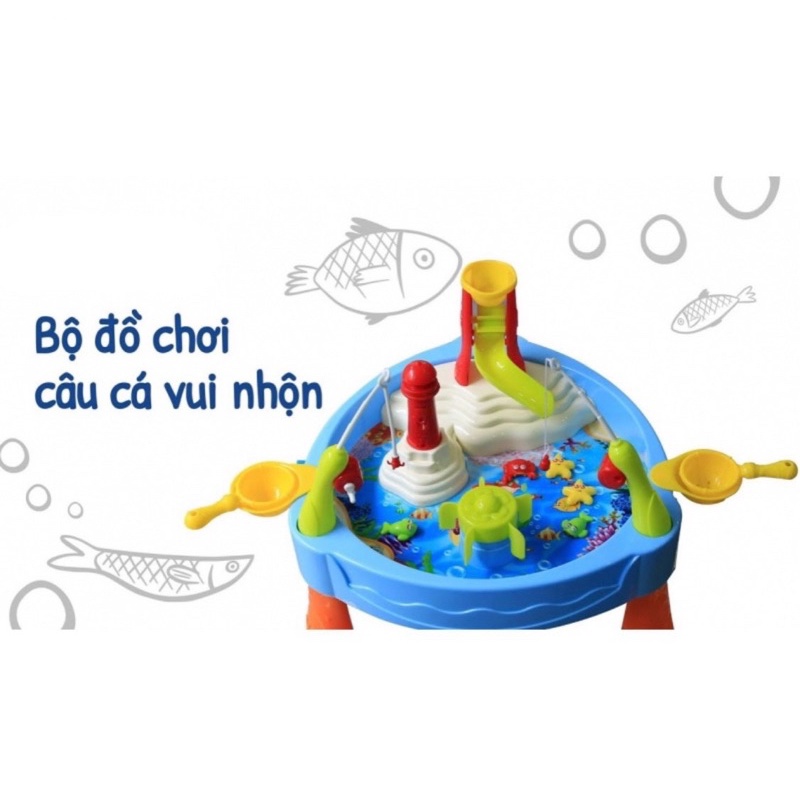 Bộ đồ chơi câu cá có nhạc, đèn(Hàng quà tặng)