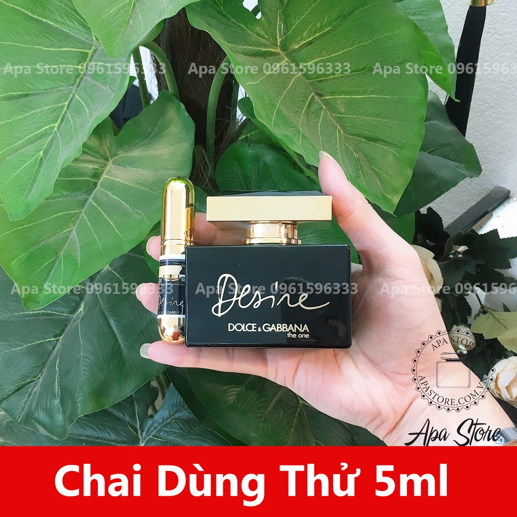 Nước Hoa Nữ Dolce Gabbana The One Desire Chai 10ml | BigBuy360 - bigbuy360.vn