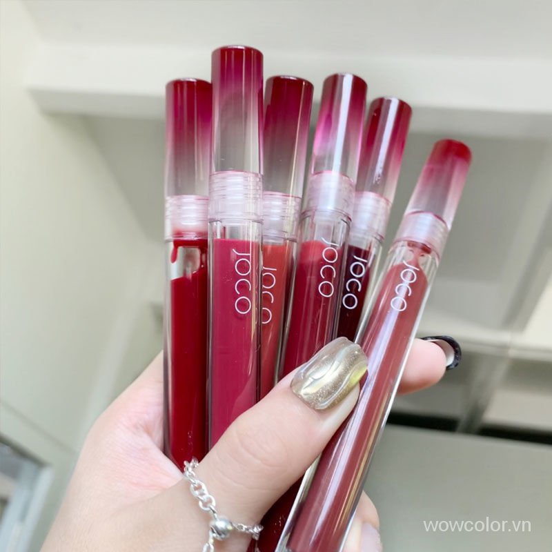 [Hàng mới về] Son kem bóng JOCO dưỡng ẩm môi kháng nước cao cấp