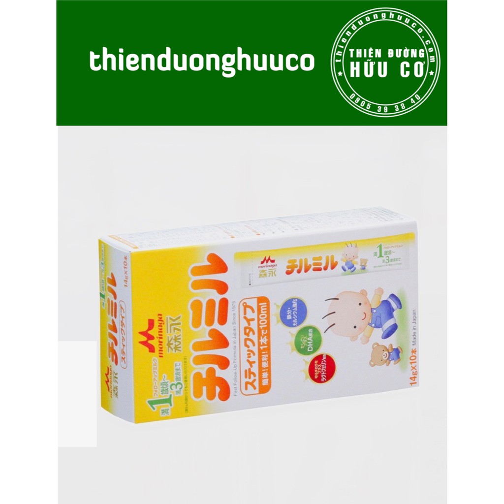 Sữa Morinaga Dạng Thanh Dành Cho Trẻ Từ 1 Đến 3 Tuổi (14g x 10 Thanh) -  Thienduonghuuco.com