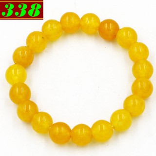 CHUỖI ĐEO TAY ĐÁ HOÀNG NGỌC 10 LY