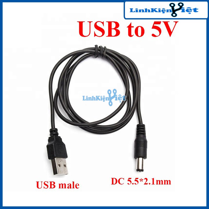 Dây USB - DC 5.5*2.1 | WebRaoVat - webraovat.net.vn