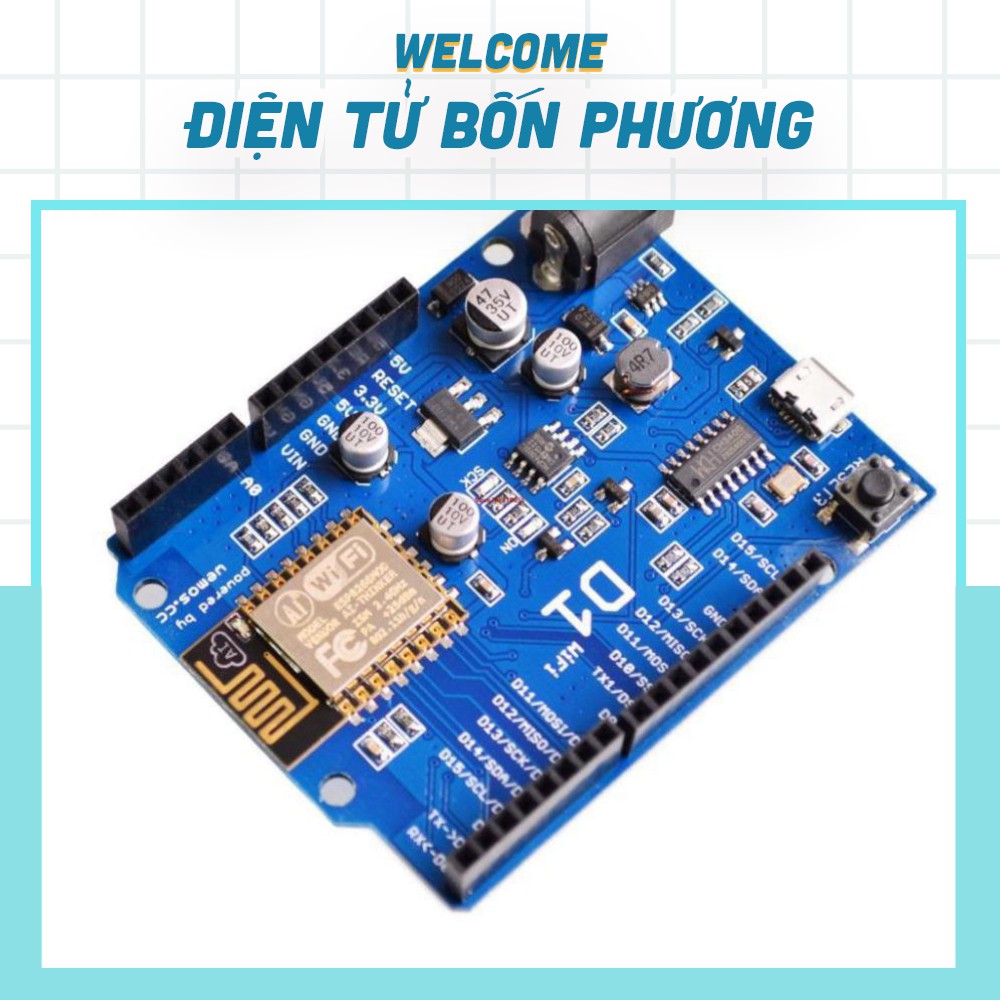 Arduino shield WIFI ESP8266 , KÍT Phát Triển ESP8266