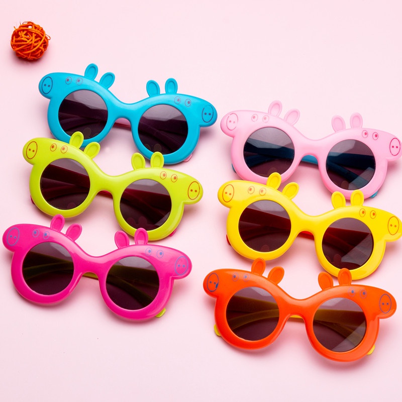 Kính nhựa HEO PEPA đáng yêu, chống nắng cho bé - Nhiều màu