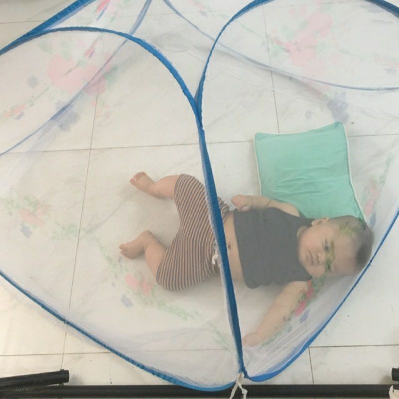 Mùng chụp tự bung cho bé