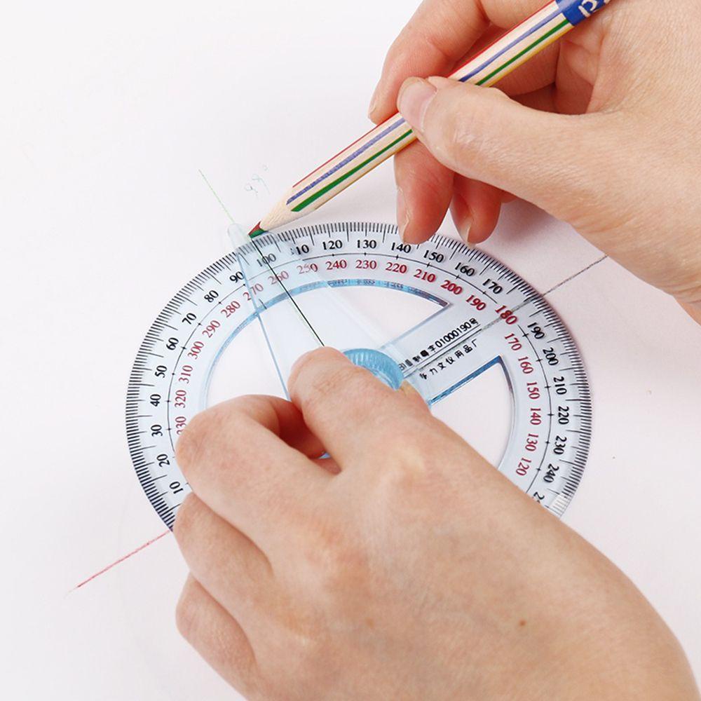 Hình Học Trọng Lượng Nhẹ PEWANY PEWANY Protractor Hình Học Thước Đo Góc 360 Độ Toàn Diện Chuyên Dụng Cho Học Sinh
