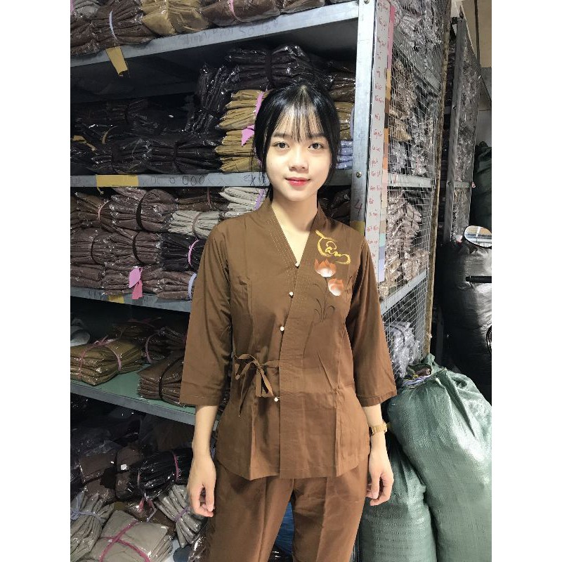 đồ  lam Đi chùa.  đồ  bộ.. nhật  vẽ