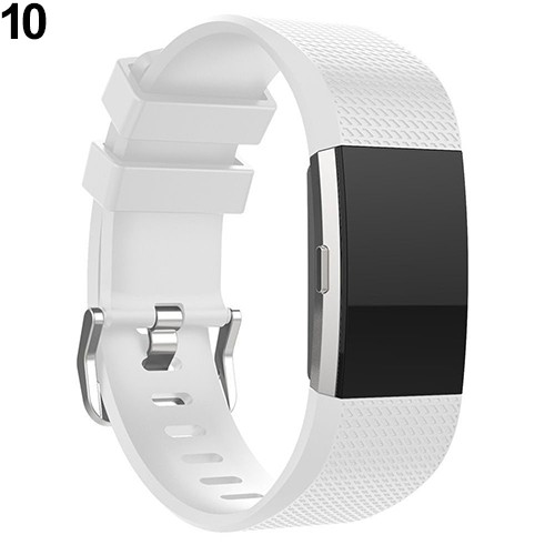 Dây Đeo Thay Thế Cho Đồng Hồ Fitbit Charge 2 Bằng Silicon