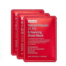 Mặt Nạ Làm Trắng Da Ngăn Ngừa Lão Hóa By Wishtrend Natural Vitamin C 21.5% Enhancing Sheet Mask