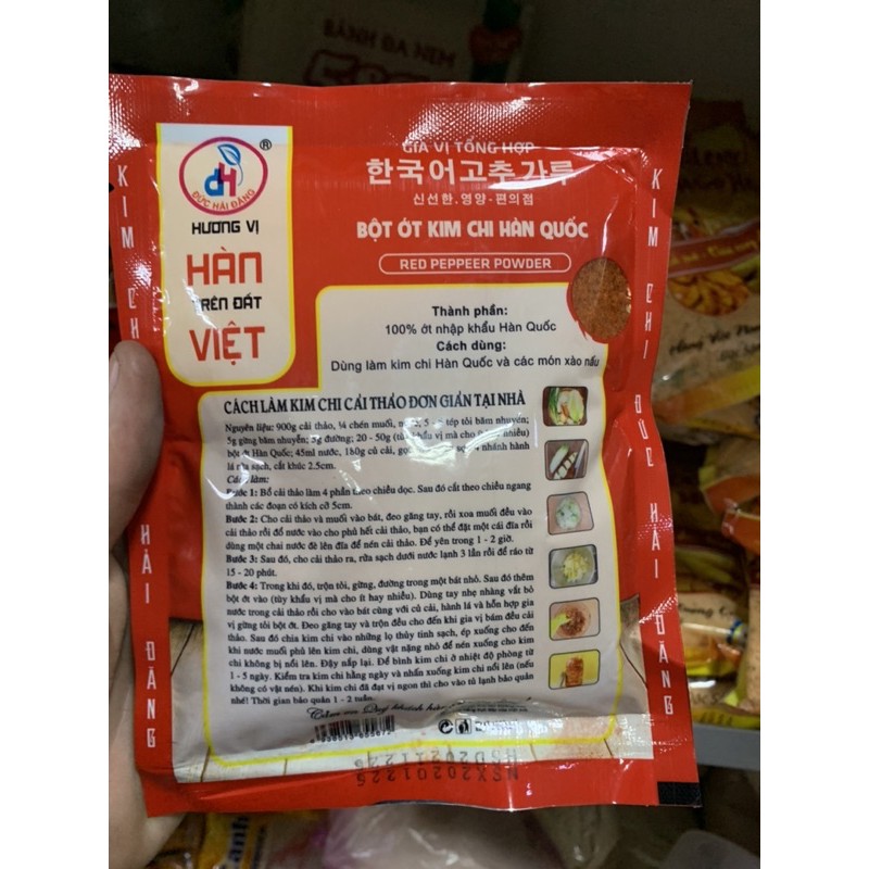 Bột Ớt Kim Chi Hàn Quốc 100g