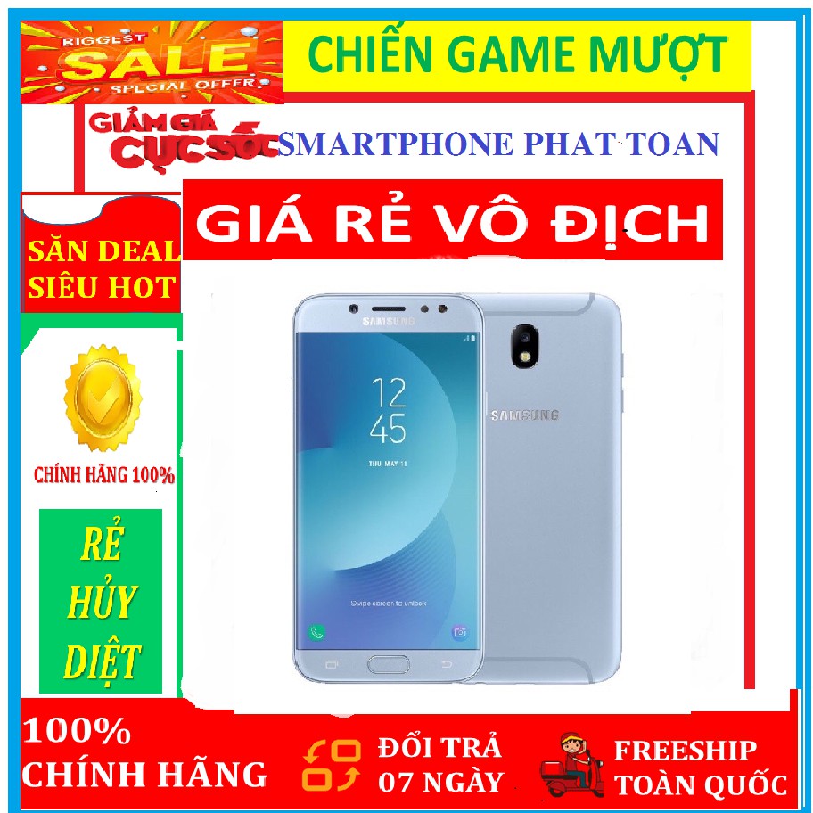 [SALE SỐC - GIÁ SỈ] Samsung Galaxy J7 Pro 2sim (3G/32G) mới Chính hãng, chiến Game nặng mướt