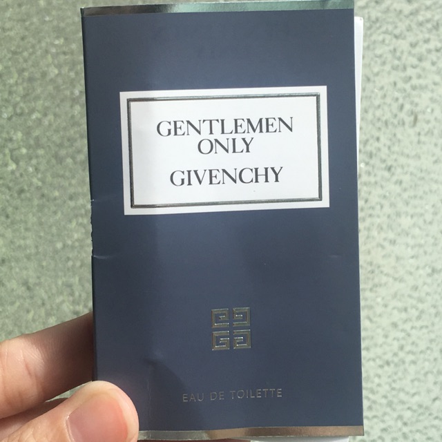Vial/Sample nước hoa GIVENCHY Gentlemen Only