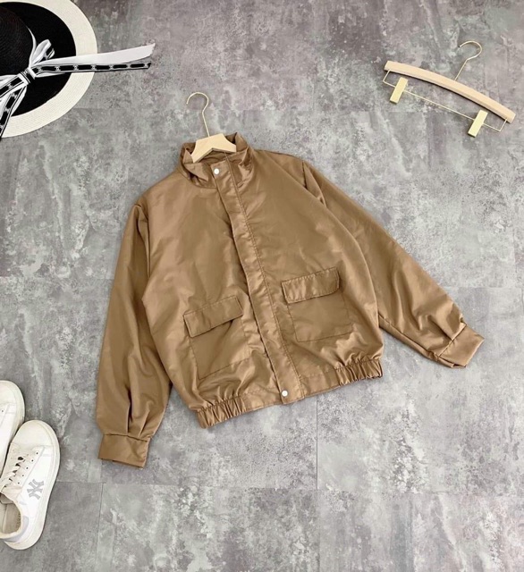 Áo khoác kaki be trơn TTH534 | BigBuy360 - bigbuy360.vn