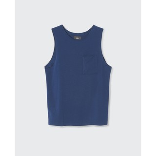Áo thun bé trai ba lỗ tank top màu xanh dương