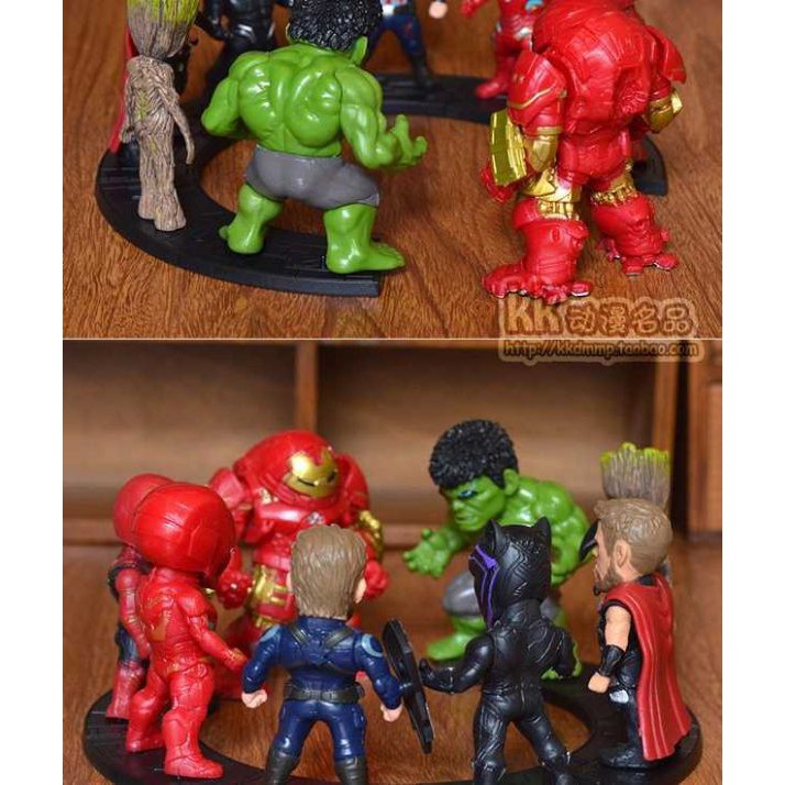 Bộ sưu tập mô hinh biệt đội siêu anh hùng AVENGERS