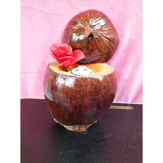 bình giữ ấm trà trái dừa 1,2l có đế