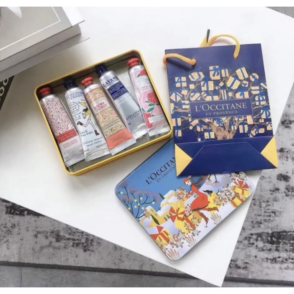 Set lọ bôi  Da Tay  1 hộp 5 tuýp