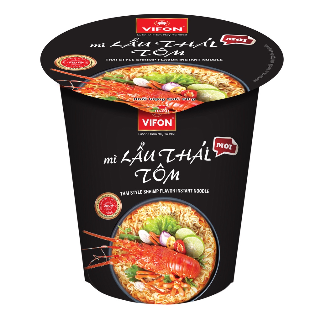 Mì ly,miến ly Vifon,mì ly nhiều vị gà,bò,tôm,lẩu thái tomyum,cua sốt me thơm ngon bổ dưỡng