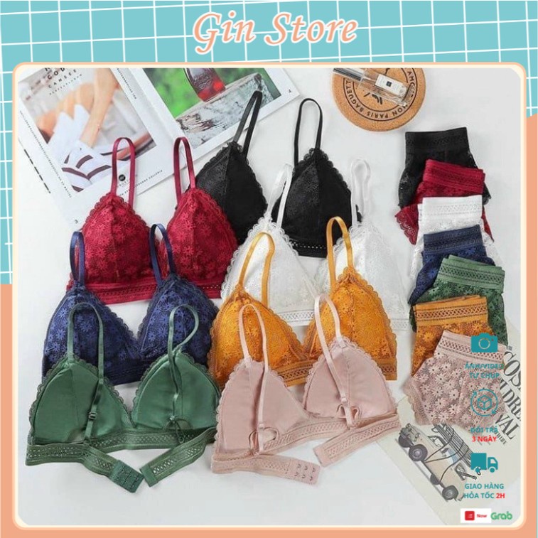 Áo Bra Ren Hoa Cúc Nhí Kiểu Áo Ngực Không Gọng hàng shop. Free Size co giãn theo body phù hợp với các size 34-36-38