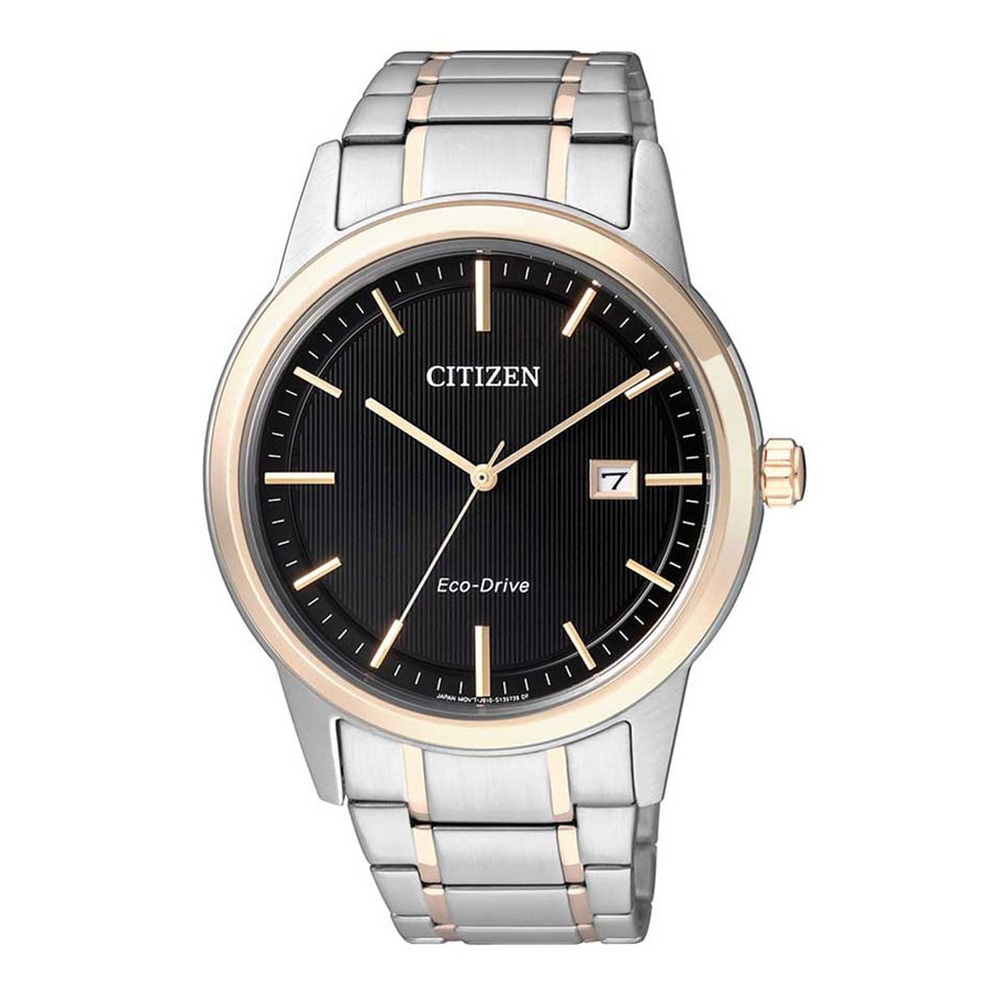 Đồng Hồ Nam Citizen Dây Thép Không Gỉ AW1238-59E - Mặt Đen