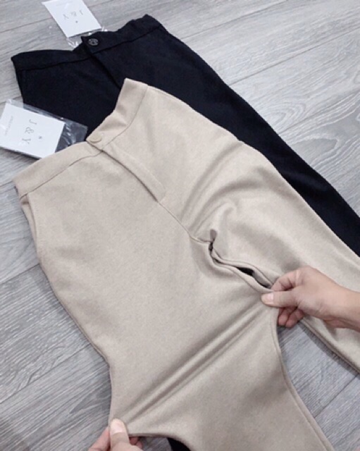 [ Mã FAMAYWA giảm 10K đơn 50K] Quần baggy dạ chun sau dành cho nữ | BigBuy360 - bigbuy360.vn