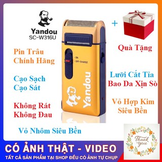 Máy Cạo Râu Chất Lượng Cao Yandou 316 Pin Sạc Chính Hãng[ Video Ảnh Thật ][ Bảo Hành 12 Tháng ]