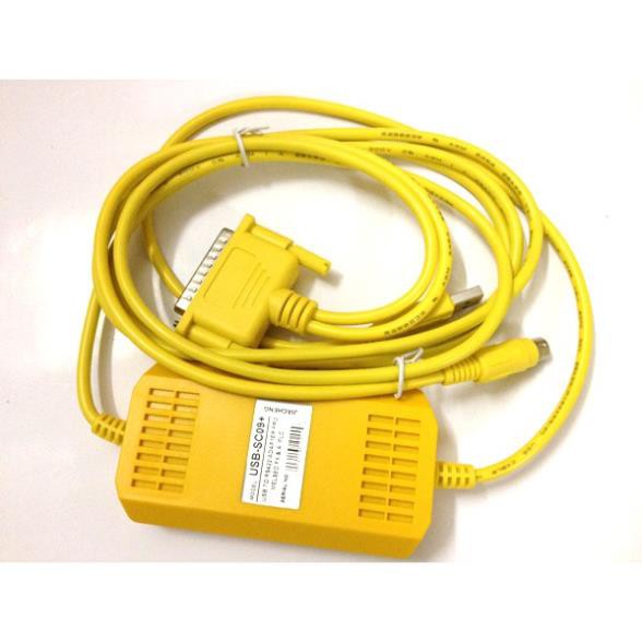 Cáp lập trình USB-SC09+ cho PLC Mitsubishi FX/A Hàng chính hãng