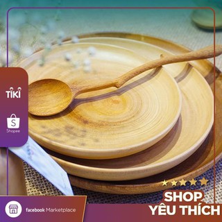 Đĩa gỗ decor