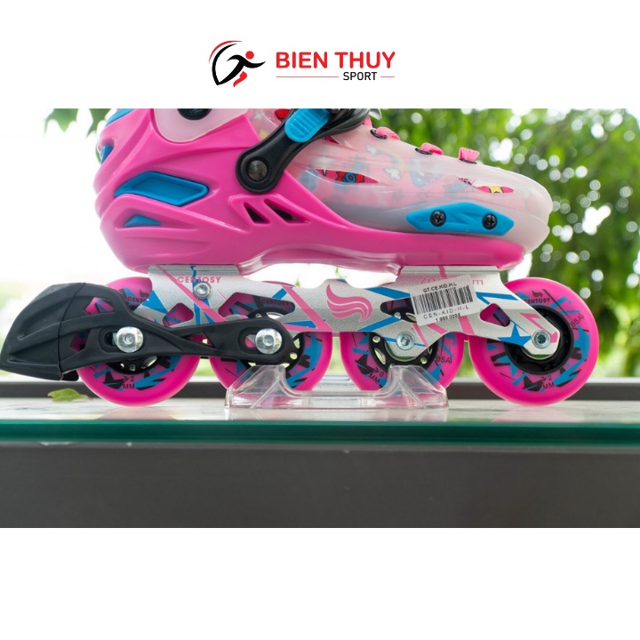 Giày Trượt Patin Centosy Kid1 Pro Bánh Sáng Dành Cho Bé ( 2 Màu ) [ chính Hãng ] Tặng bộ Bảo Vệ Chân Tay + Túi Đựng Giày