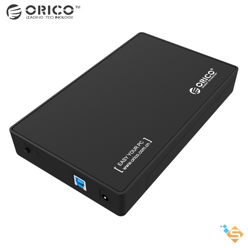 Hộp Đựng Ổ Cứng 3.5" 2.5" ORICO 3588US3 3588C3 USB 3.0 Type C và Type A Tốc Độ 5Gbps- Bảo Hành Chính Hãng 1 Năm