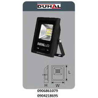 ĐÈN PHA LED 100W DUHAL SDJD100