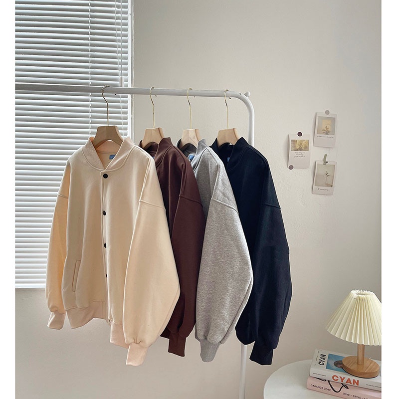 Áo Khoác Bomber Nỉ Trơm Dày Dặn Hàng Quảng Châu M06589 | BigBuy360 - bigbuy360.vn