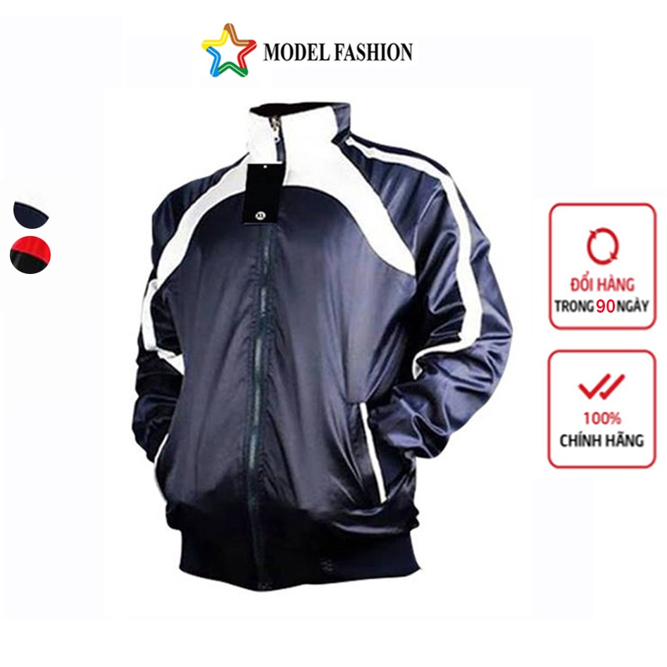 Áo khoác dù nam 2 lớp 2 mặt chống nước cao cấp Model fashion BN93 Trắng, Xám,Đỏ (AKD001T)