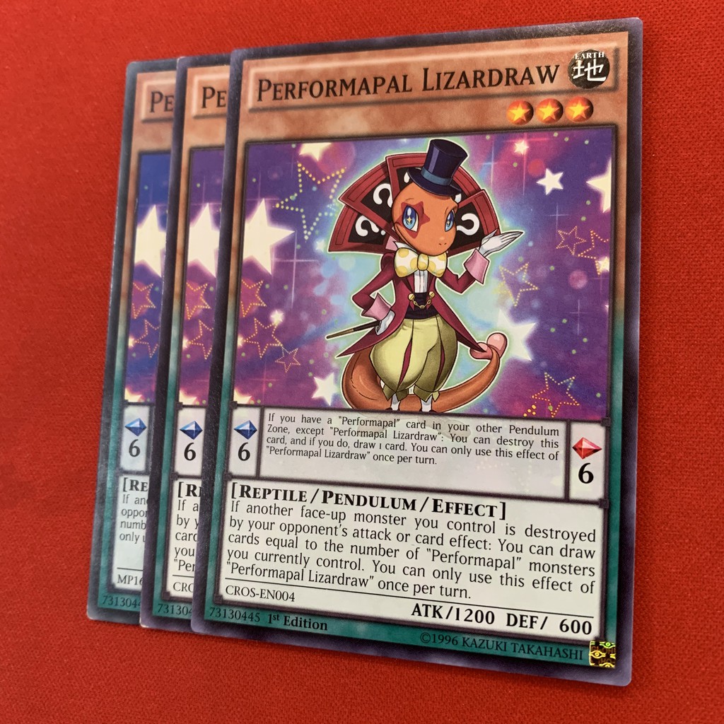 [EN][Thẻ Bài Yugioh Chính Hãng] Performapal Lizardraw