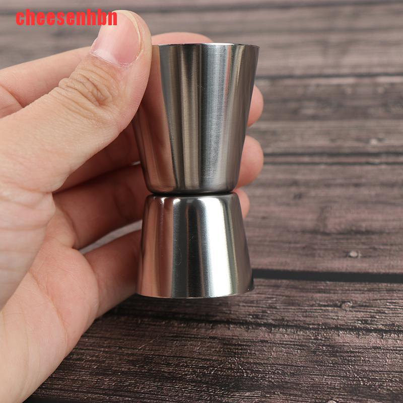 [cheesenhbn]15/30 Ml Stainless Steel Cocktail Shaker Cup Bar Dual Shot Drink Spirit Measure