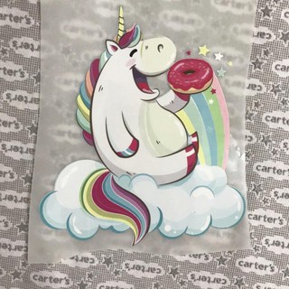Hình dán nhiệt đủ size - kì lân unicorn