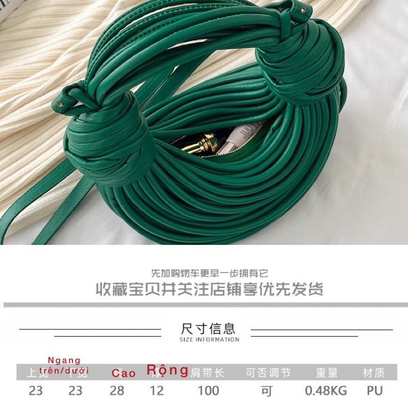 Túi xách nữ thiết kế kiểu lạ dây nguyên túi mẫu mới trend 2022