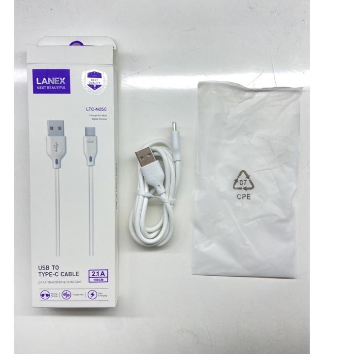 Dây cáp chuyển đổi Lanex DATA CHARGING USB TO TYPE C MICRO USB LIGHTNING