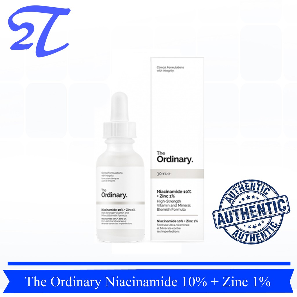 Tinh chất sáng da serum The Ordinary Niacinamide 10% + Zinc 1% 30ml