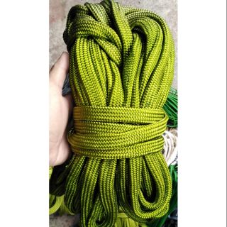 Dây dù dẹp cao cấp màu xanh bóng