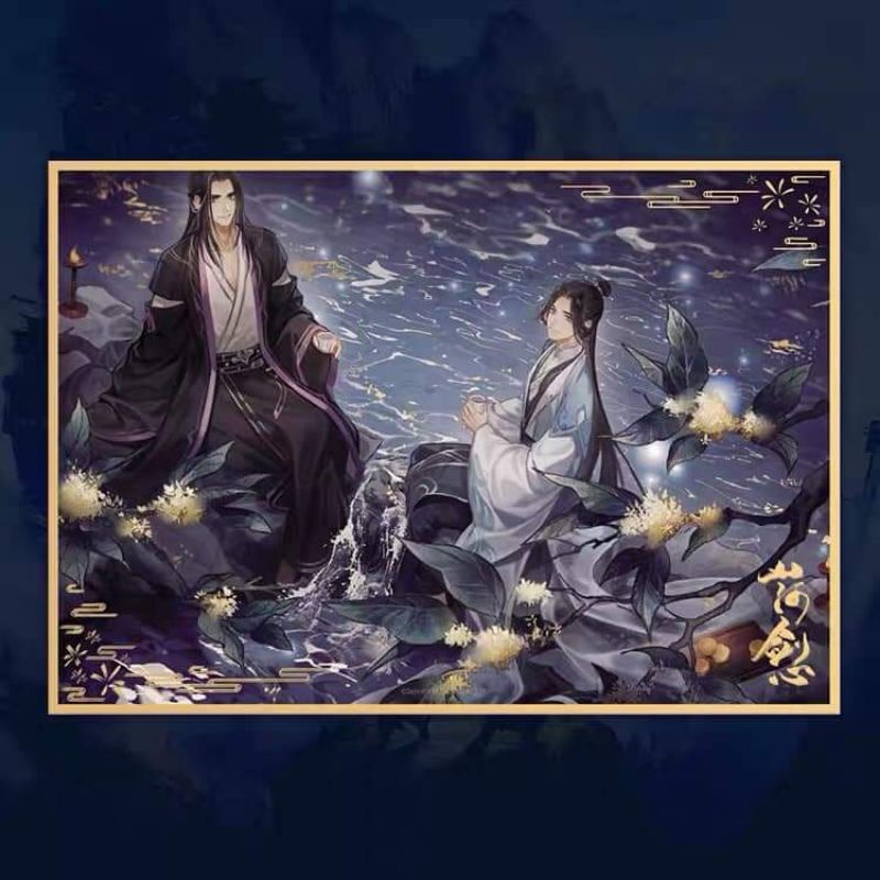 Shikishi Sơn Hà Kiếm Tâm donghua , hàng chính hãng