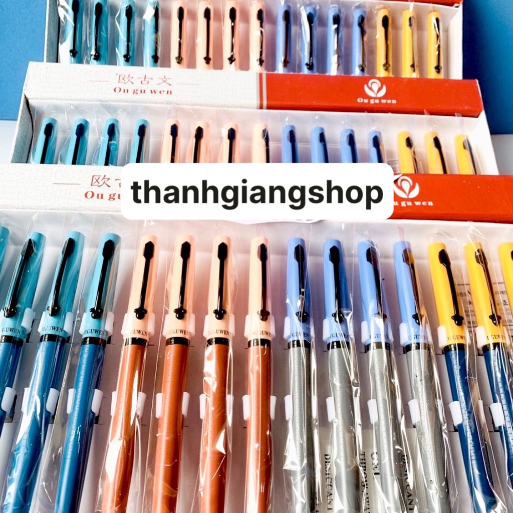 Bút máy 876 ngòi Lá Tre Calligraphy, Bút mực Chuyên Luyện Chữ Thanh Đậm