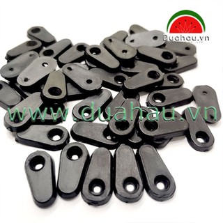 [2.400 cái] Hạt dưa nhựa dày VN - màu ĐEN