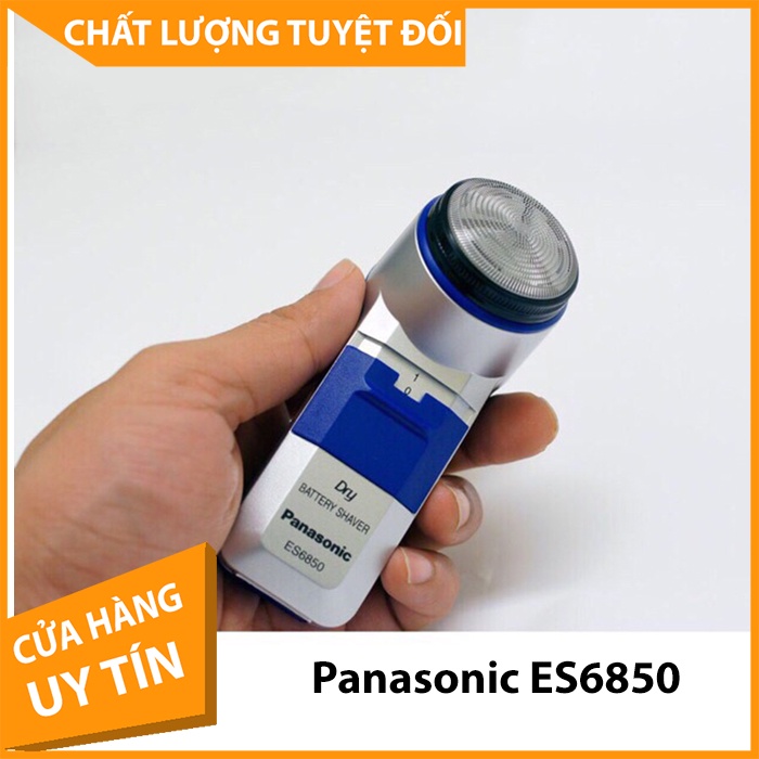 Máy Cạo Râu Panasonic ES6850 Chính Hãng Kèm 2 Pin AA EVOLTA