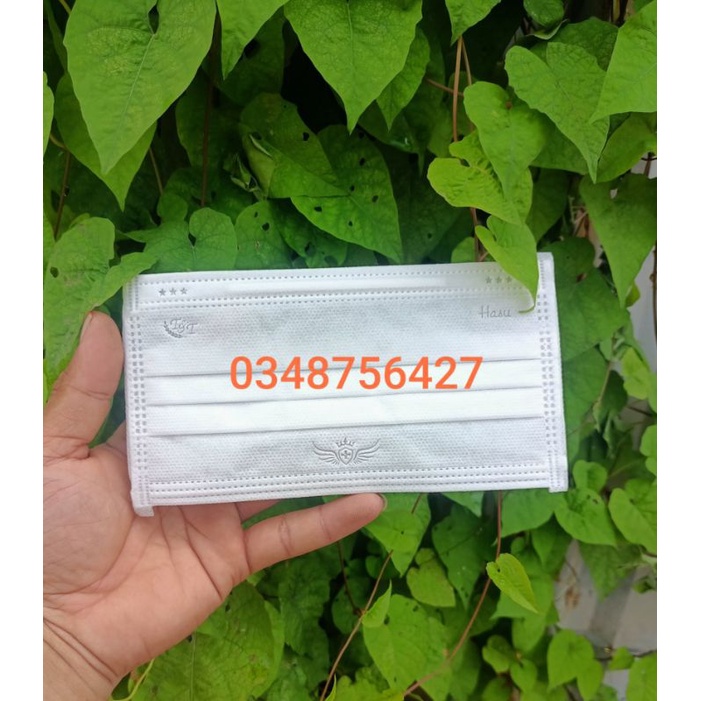 sét 5 hộp khẩu trang y tế ASU 4 lớp dày dặn